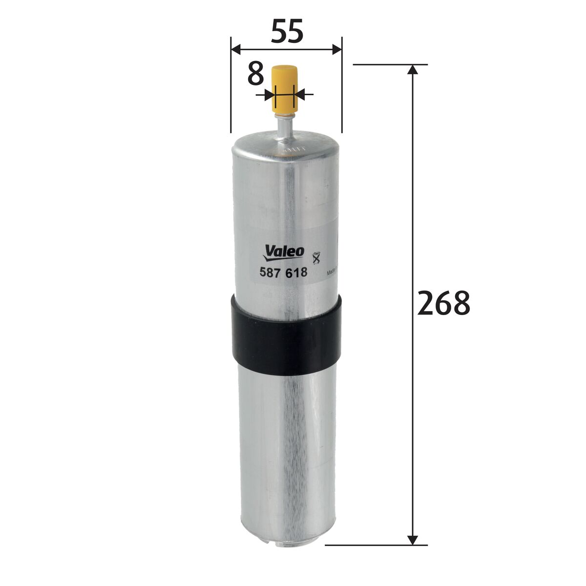 kuro filtras - 587618 VALEO